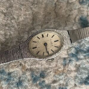 Vintage Timex Silver Watch